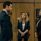 Manuel Garcia-Rulfo, Becki Newton, and Neve Campbell in The Lincoln Lawyer